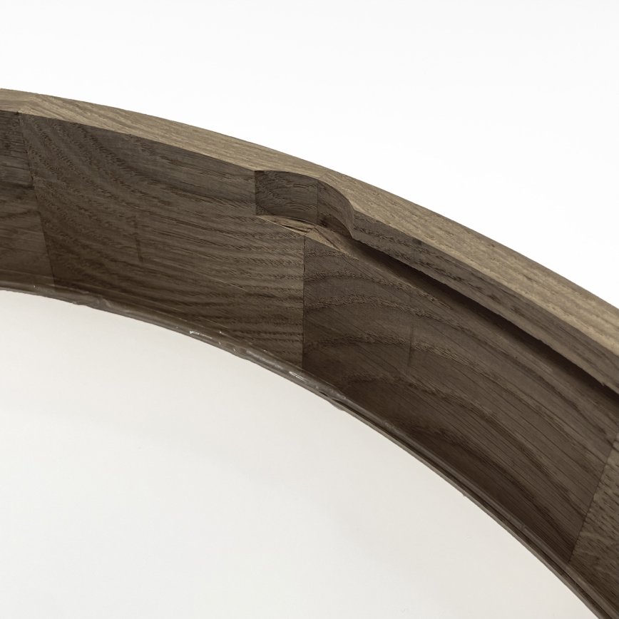 Brilagi - Lampa sufitowa LED CARVALHO 4xE27/60W/230V dąb orzech śr. 57,5 cm