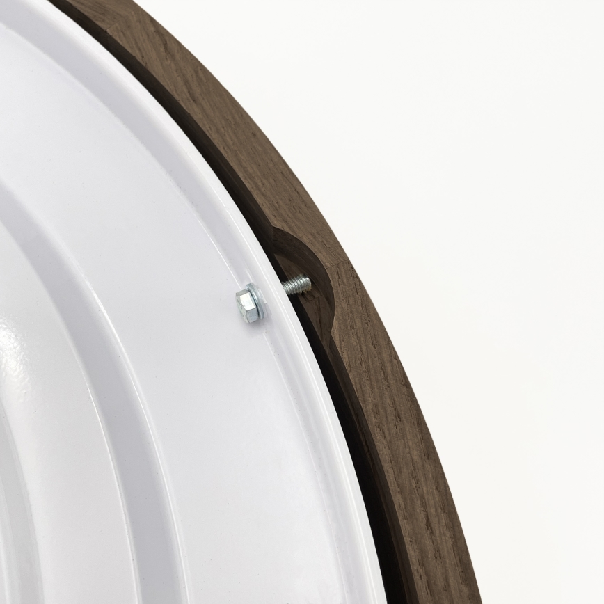 Brilagi - Lampa sufitowa LED CARVALHO 4xE27/60W/230V dąb orzech śr. 57,5 cm