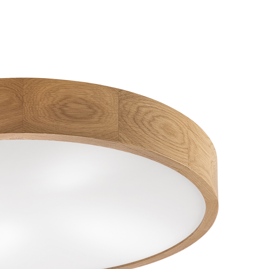 Brilagi - Lampa sufitowa LED CARVALHO 4xE27/60W/230V dąb śr. 57,5 cm