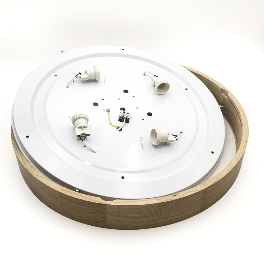 Brilagi - Lampa sufitowa LED CARVALHO 4xE27/60W/230V dąb śr. 57,5 cm