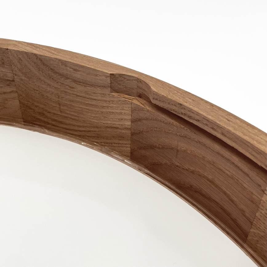 Brilagi - Lampa sufitowa LED CARVALHO 4xE27/60W/230V dąb wiśniowy śr. 57,5 cm