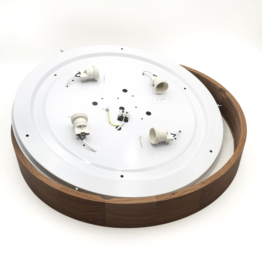 Brilagi - Lampa sufitowa LED CARVALHO 4xE27/60W/230V dąb wiśniowy śr. 57,5 cm