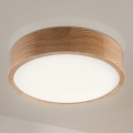 Brilagi - Lampa sufitowa LED CARVALHO LED/36W/230V dąb śr. 37,5 cm