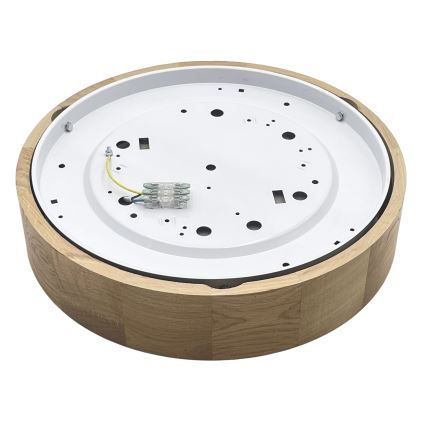 Brilagi - Lampa sufitowa LED CARVALHO LED/36W/230V dąb śr. 37,5 cm