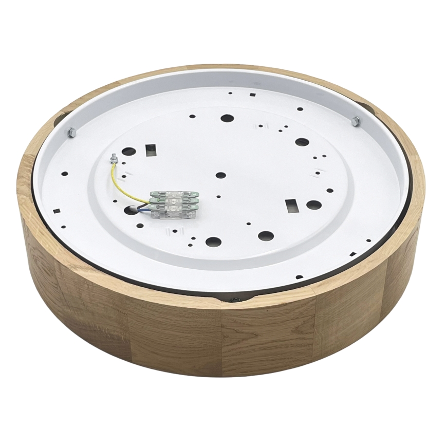 Brilagi - Lampa sufitowa LED CARVALHO LED/36W/230V dąb śr. 37,5 cm