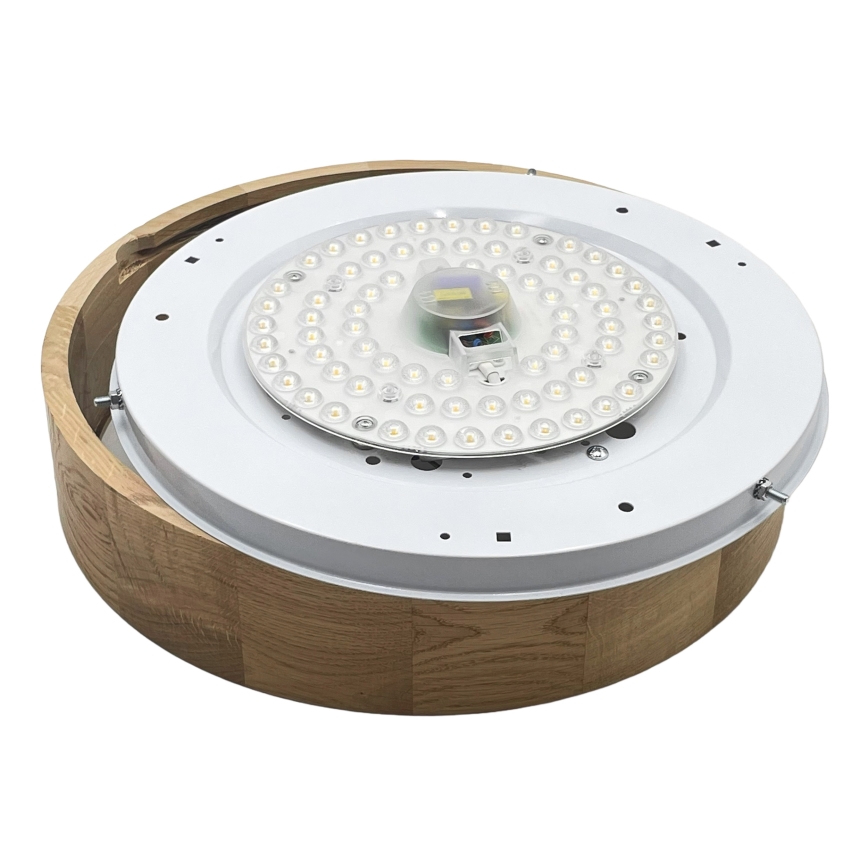 Brilagi - Lampa sufitowa LED CARVALHO LED/36W/230V dąb śr. 37,5 cm