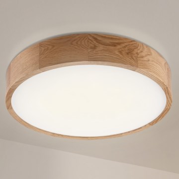 Brilagi - Lampa sufitowa LED CARVALHO LED/36W/230V dąb śr. 47,5 cm