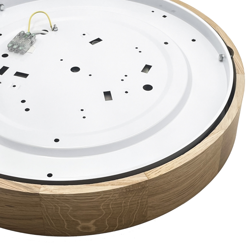 Brilagi - Lampa sufitowa LED CARVALHO LED/36W/230V dąb śr. 47,5 cm