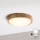 Brilagi - Lampa sufitowa LED CARVALHO MODERN SLIM 1xE27/60W/230V śr. 27,5 cm dąb
