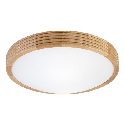 Brilagi - Oprawa sufitowa LED CARVALHO MODERN SLIM 2xE27/60W/230V Ø 37,5 cm dąb