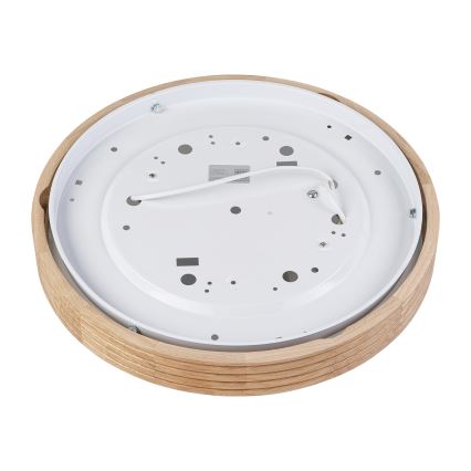 Brilagi - Oprawa sufitowa LED CARVALHO MODERN SLIM 2xE27/60W/230V Ø 37,5 cm dąb