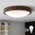 Brilagi - Lampa sufitowa LED CARVALHO SLIM 2xE27/15W/230V dąb orzechowy śr. 37 cm