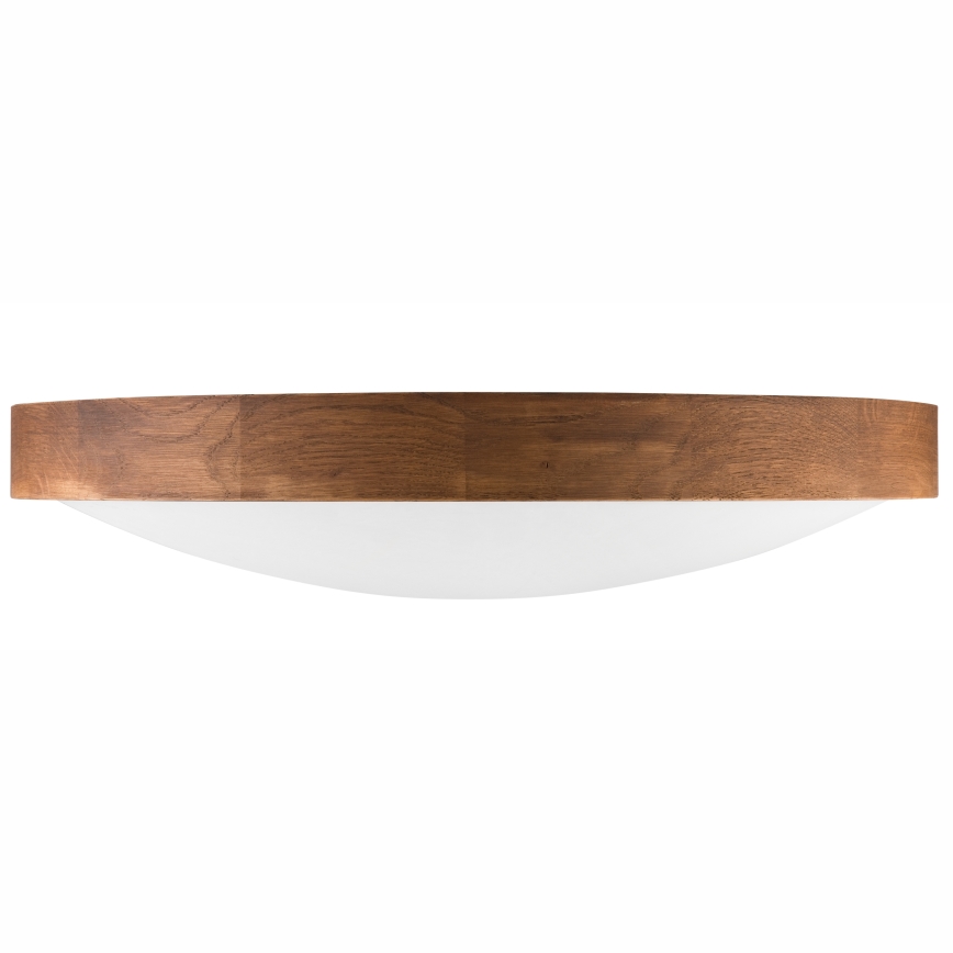 Brilagi - Lampa sufitowa LED CARVALHO SLIM 3xE27/15W/230V dąb/wiśnia średnica 47 cm