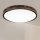 Brilagi - Lampa sufitowa LED CARVALHO SLIM SMOKEY LED/36W/230V dąb, średnica 47,5 cm