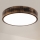 Brilagi - Lampa sufitowa LED CARVALHO SMOKEY LED/36W/230V dąb śr. 47,5 cm