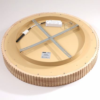 Brilagi - Lampa sufitowa LED FALCON WOOD MODERN LED/40W/230V 3000/4000/6000K Ø 60 cm drewno