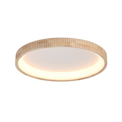 Brilagi - Oprawa sufitowa LED FALCON WOOD MODERN LED/60W/230V 3000/4000/6000K śr. 80 cm drewno