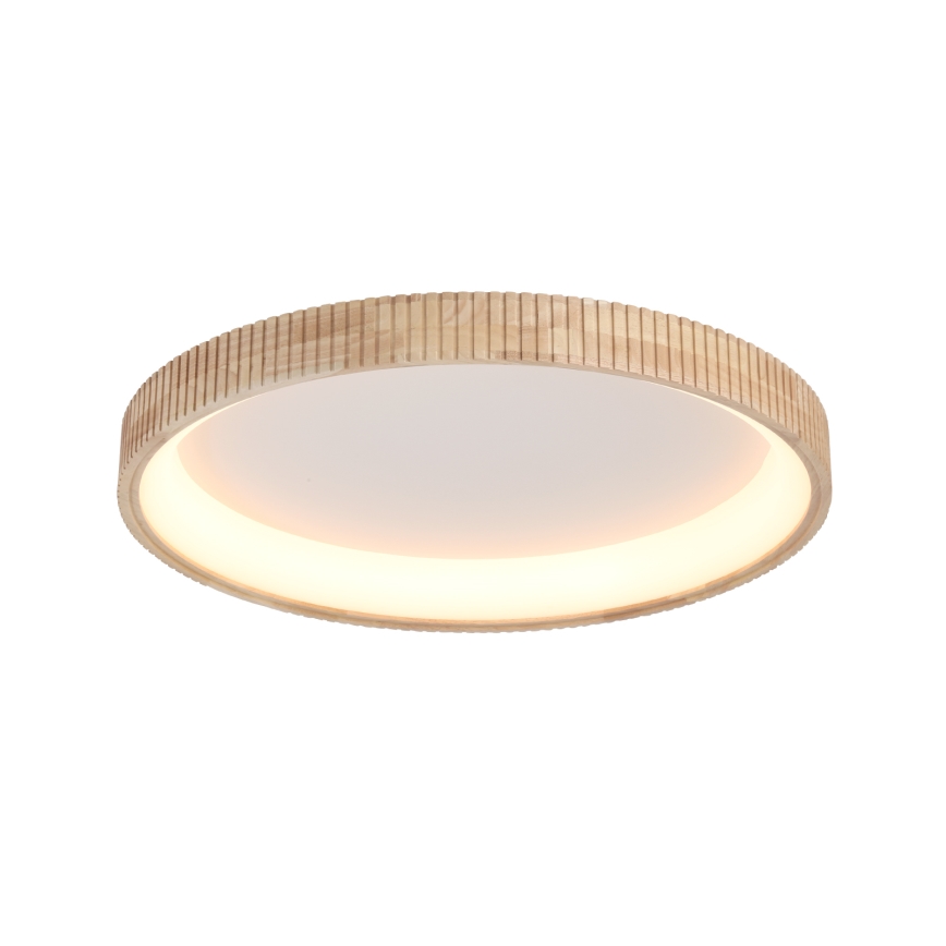 Brilagi - Oprawa sufitowa LED FALCON WOOD MODERN LED/60W/230V 3000/4000/6000K śr. 80 cm drewno