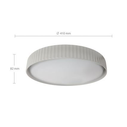 Brilagi - Lampa sufitowa LED LUCIA LED/24W/230V śr. 31 cm biała