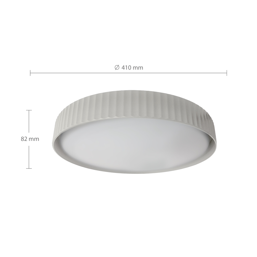Brilagi - Lampa sufitowa LED LUCIA LED/24W/230V śr. 31 cm biała