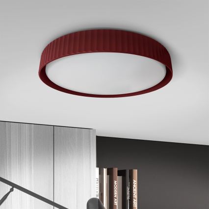 Brilagi - Lampa sufitowa LED LUCIA LED/24W/230V śr. 31 cm czerwona