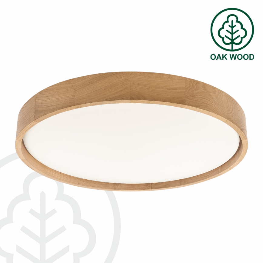 Brilagi - Lampa sufitowa LED MANAROLA PLAIN 36W/230V 3000K Ø 48 cm, dąb