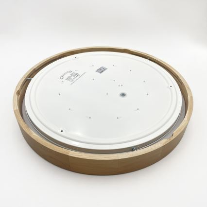 Brilagi - Lampa sufitowa LED MANAROLA PLAIN 36W/230V 3000K Ø 48 cm, dąb
