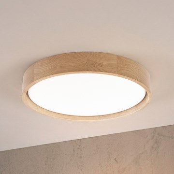 Brilagi - Lampa sufitowa LED MANAROLA PLAIN LED/24W/230V 4000K Ø 41 cm dąb