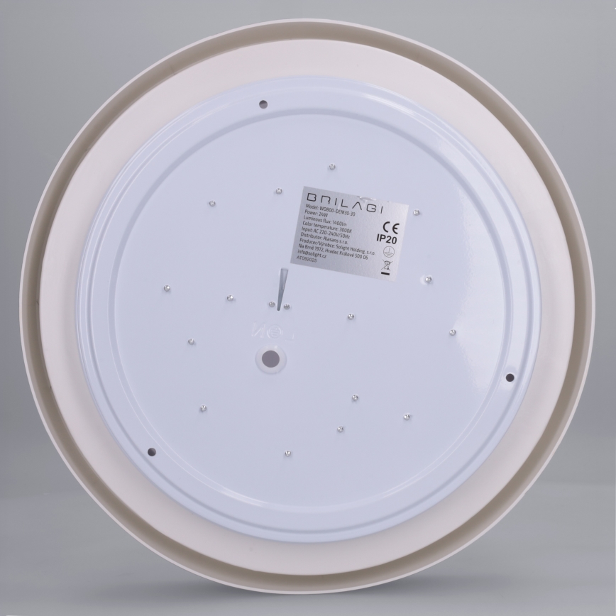 Brilagi - lampa sufitowa LED MATTEO LED/24W/230V śr. 31 cm taupe