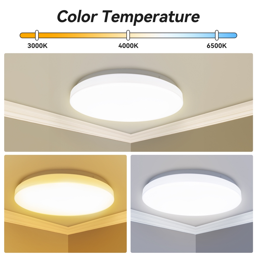 Brilagi - Lampa sufitowa LED MILKY WAY LED/24W/230V 3000/4000/6500K Ø 38 cm