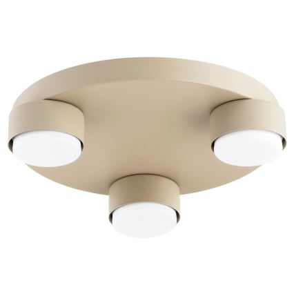Brilagi - Lampa sufitowa LED MONO 3xGX53/30W/230V śr. 30 cm beżowa
