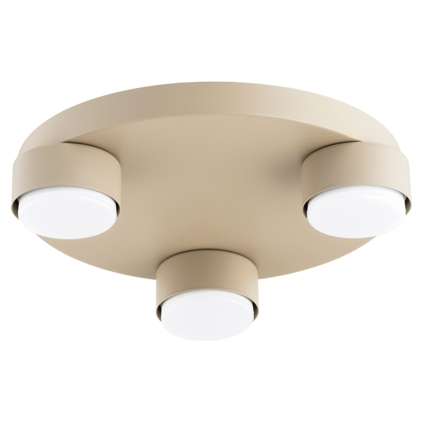 Brilagi - Lampa sufitowa LED MONO 3xGX53/30W/230V śr. 30 cm beżowa