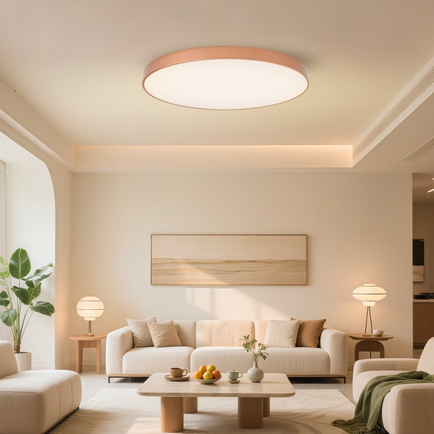BRILAGI - LED oprawa sufitowa POOL LED/128W/230V 3000/4000/6000K śr. 100 cm brązowa