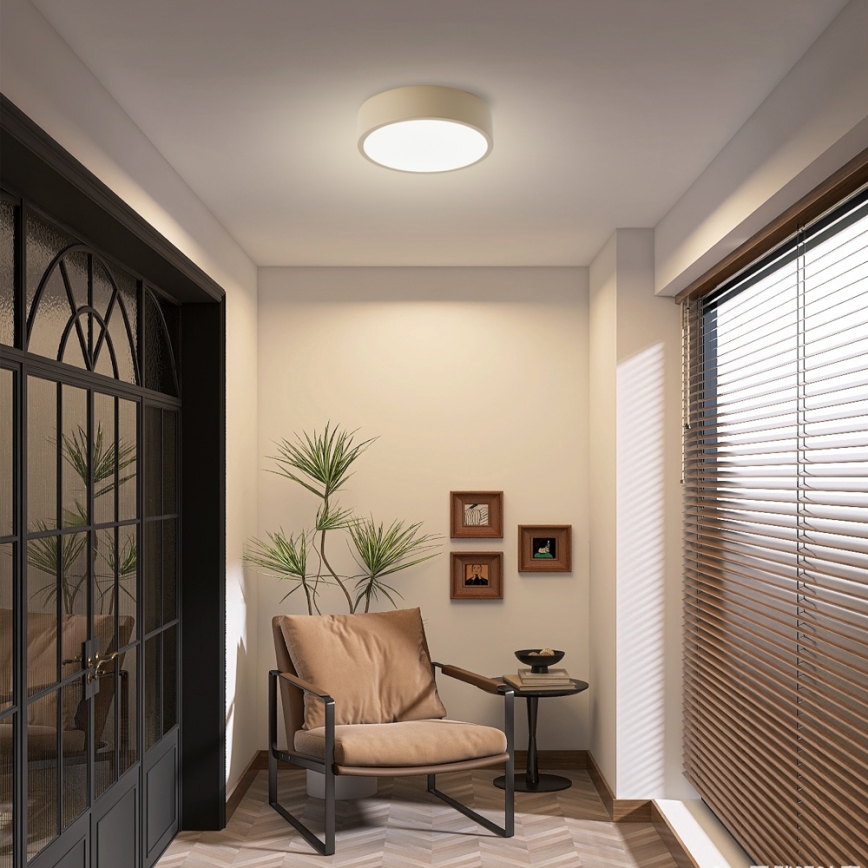 Brilagi - Oprawa sufitowa LED POOL LED/18W/230V 3000/4500/6000K, średnica 20 cm, beżowy