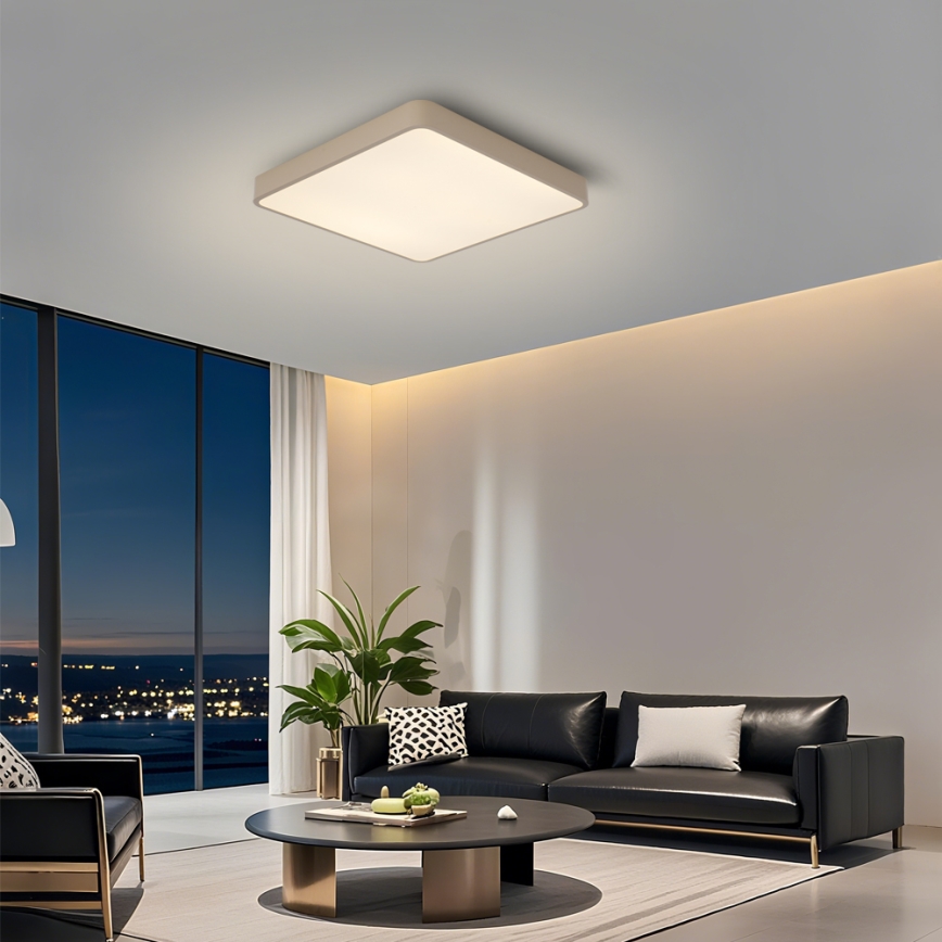 Brilagi - Lampa sufitowa LED POOL LED/36W/230V 3000/4000/6000K 40x40 cm beżowa
