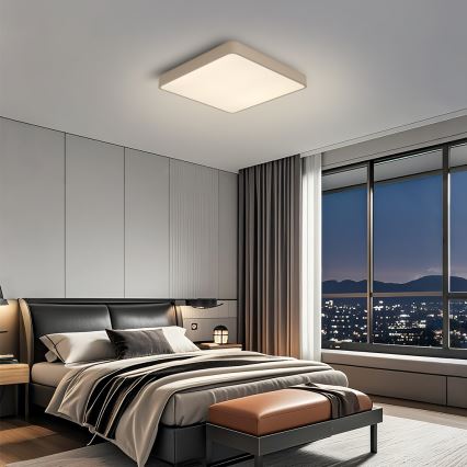 Brilagi - Lampa sufitowa LED POOL LED/36W/230V 3000/4500/6000K 40x40 cm beżowa