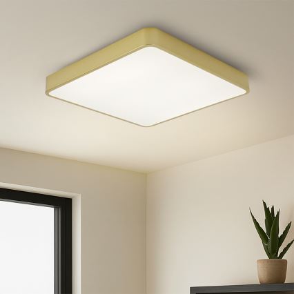 Brilagi - Lampa sufitowa LED POOL LED/48W/230V 3000/4500/6000K 50x50 cm złota