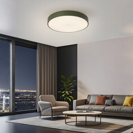 Brilagi - Lampa sufitowa LED POOL LED/60W/230V 3000/4000/6000K śr. 50 cm zielona