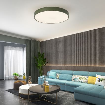 Brilagi - Oprawa sufitowa LED POOL LED/60W/230V 3000/4000/6000K śr. 60 cm zielona