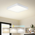 Brilagi - Lampa sufitowa LED POOL SQUARE LED/36W/230V 3000/4000/6000K 40x40 cm biała