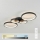 Brilagi - Lampa sufitowa LED RINGO z funkcją ściemniania LED/34W/230V 3000-6000K 28x78 cm czarna + zdalne sterowanie