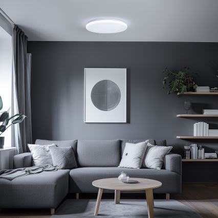 Brilagi - ściemnialny plafon LED SMART STARS LED/36W/230V śr. 48 cm 3000–6000K Wi‑Fi Tuya Beacon + pilot zdalnego sterowania