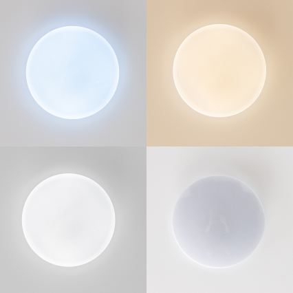 Brilagi - ściemnialny plafon LED SMART STARS LED/36W/230V śr. 48 cm 3000–6000K Wi‑Fi Tuya Beacon + pilot zdalnego sterowania