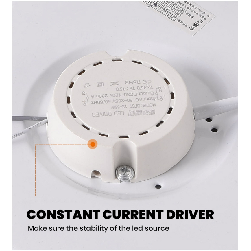 Brilagi - ściemnialny plafon LED SMART STARS LED/36W/230V śr. 48 cm 3000–6000K Wi‑Fi Tuya Beacon + pilot zdalnego sterowania