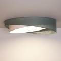 BRILAGI - Lampa sufitowa LED ściemnialna VELVET TWIST LED/36W/230V 3000-6000K śr. 65 cm Wi-Fi Tuya Beacon zielona/biała + pilot zdalnego sterowania
