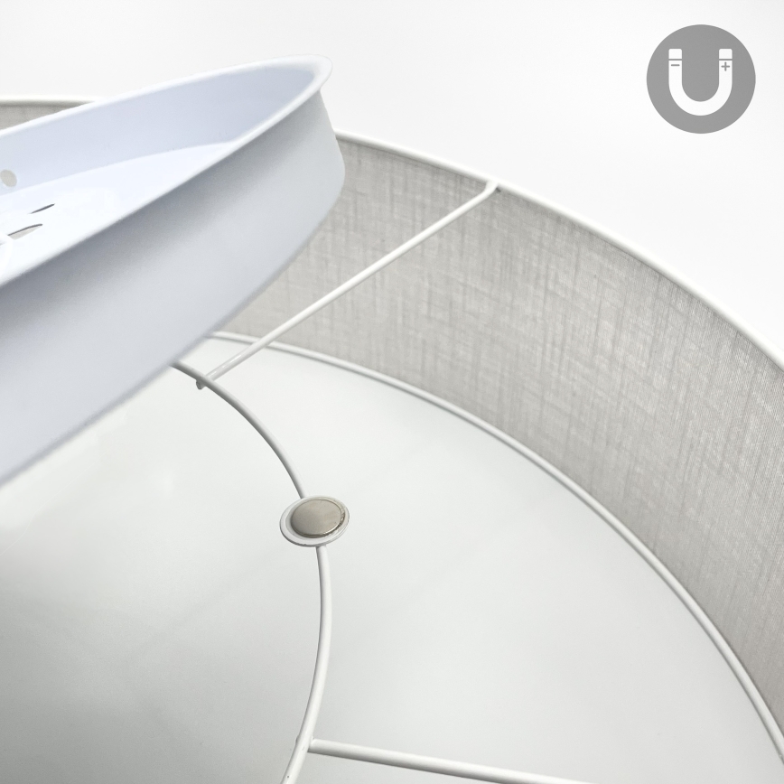 Brilagi - Lampa sufitowa LED SIRIJA 6xE27/60W/230V śr. 80 cm biała