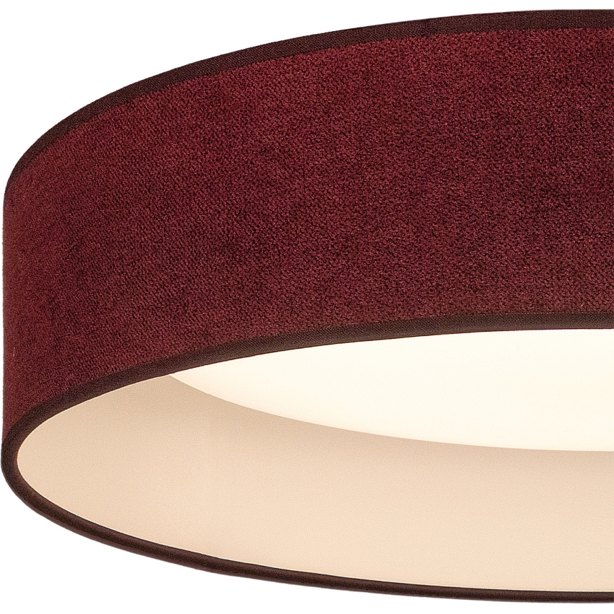Brilagi - Lampa sufitowa LED VELVET SIMPLE LED/36W/230V 3000K śr. 55 cm bordowa