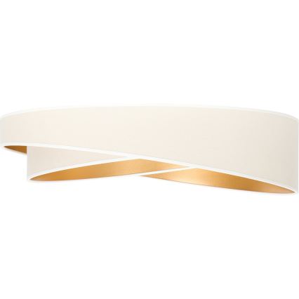 BRILAGI - Lampa sufitowa VELVET TWIST LED/24W/230V 4000K śr. 55 cm biała/złota