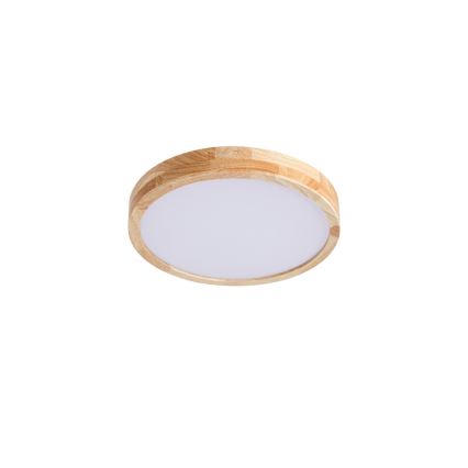 Brilagi - Lampa sufitowa LED WOODLINE LED/24W/230V 3000/4000/6000K dąb śr. 30 cm