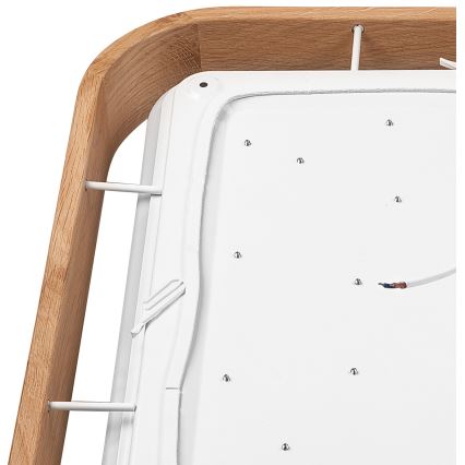 Brilagi - LED Regulowane natynkowe oświetlenie sufitowe MANAROLA CUBIC LED/24W/230V 3000-6500K dąb + pilot zdalnego sterowania
